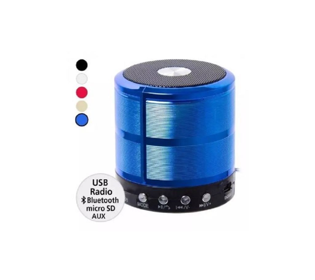 WS-887 Mini Bluetooth Speaker 2019