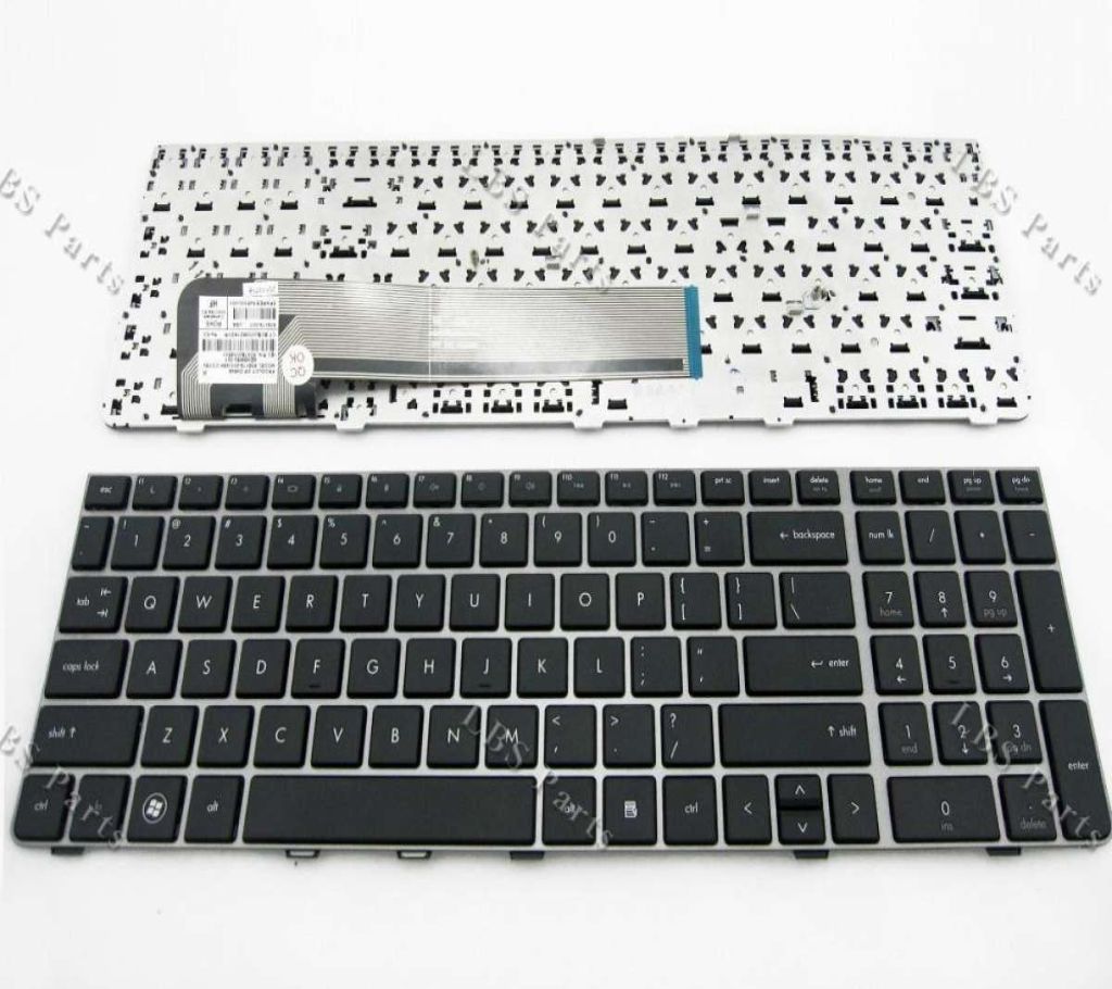 Keyboard Replacement With Frame Compatible with HP ProBook 4530S 4535S 4730S 4735S Series Black US Layout