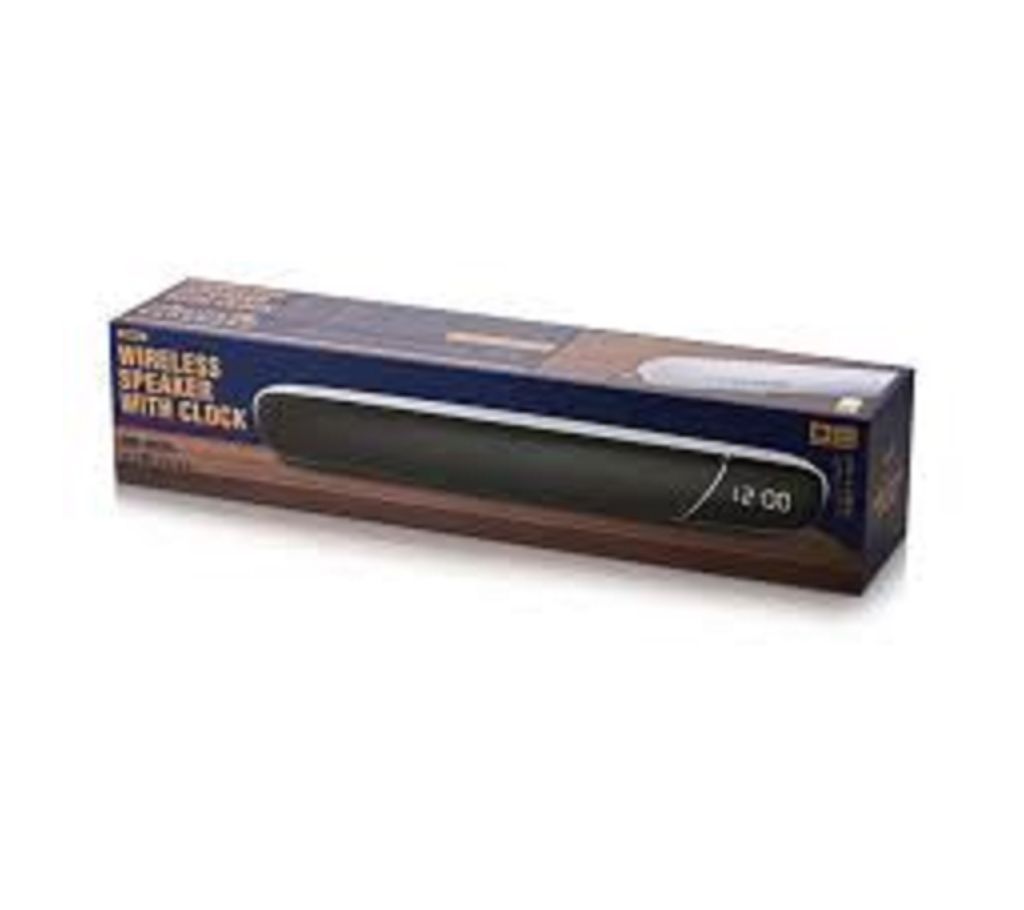 RB- DESKTOP BLUETOOTH SPEAKER WITH ALARM CLOCK SUPPORT FM RADIO