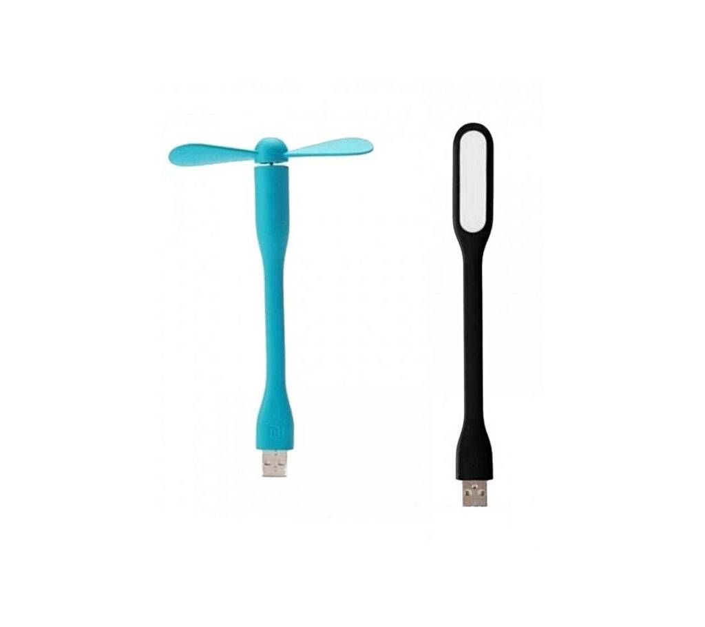 USB Fan + USB Light