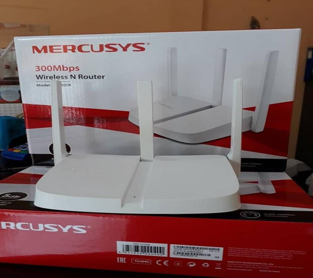 Mercusys 300Mbps 5dBi Wireless N Router