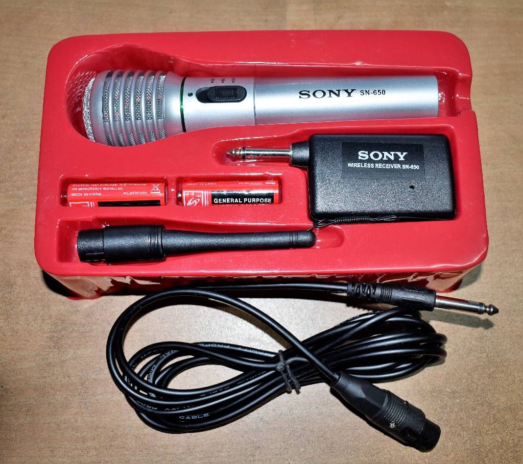 Wireless Microphone & wire Microphone