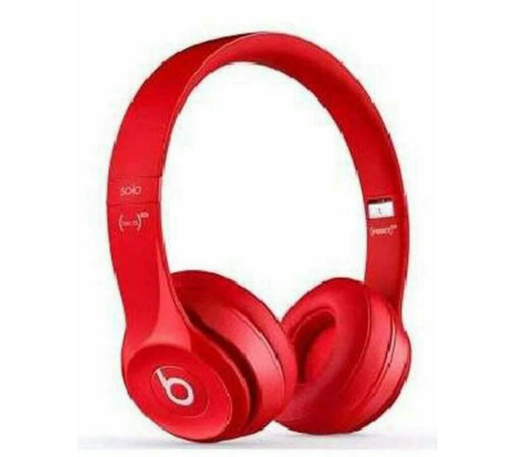 Beats Solo 2 Wired Headphone (Copy) Red