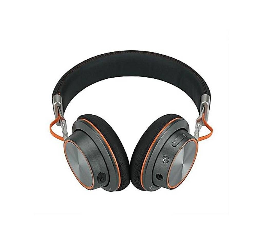 Remax-RB-195HB Bluetooth Headphone With Microphone - Black
