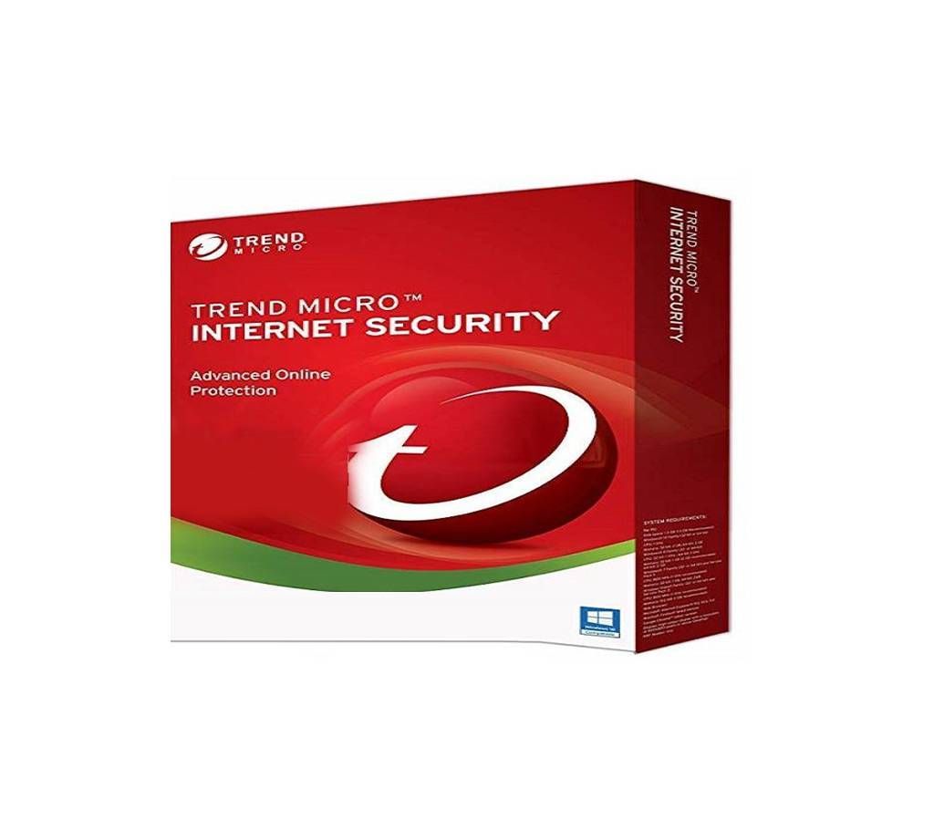 Trend Micro  antivirus 1 User 1 Year (Full Pack)