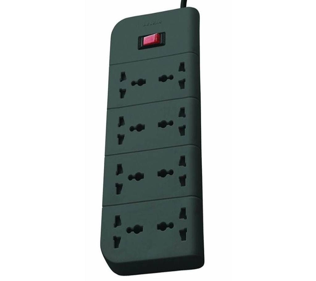 Belkin Power Stribe 8 Port 2 Meter Gray Economy Series (F9E800ZB)