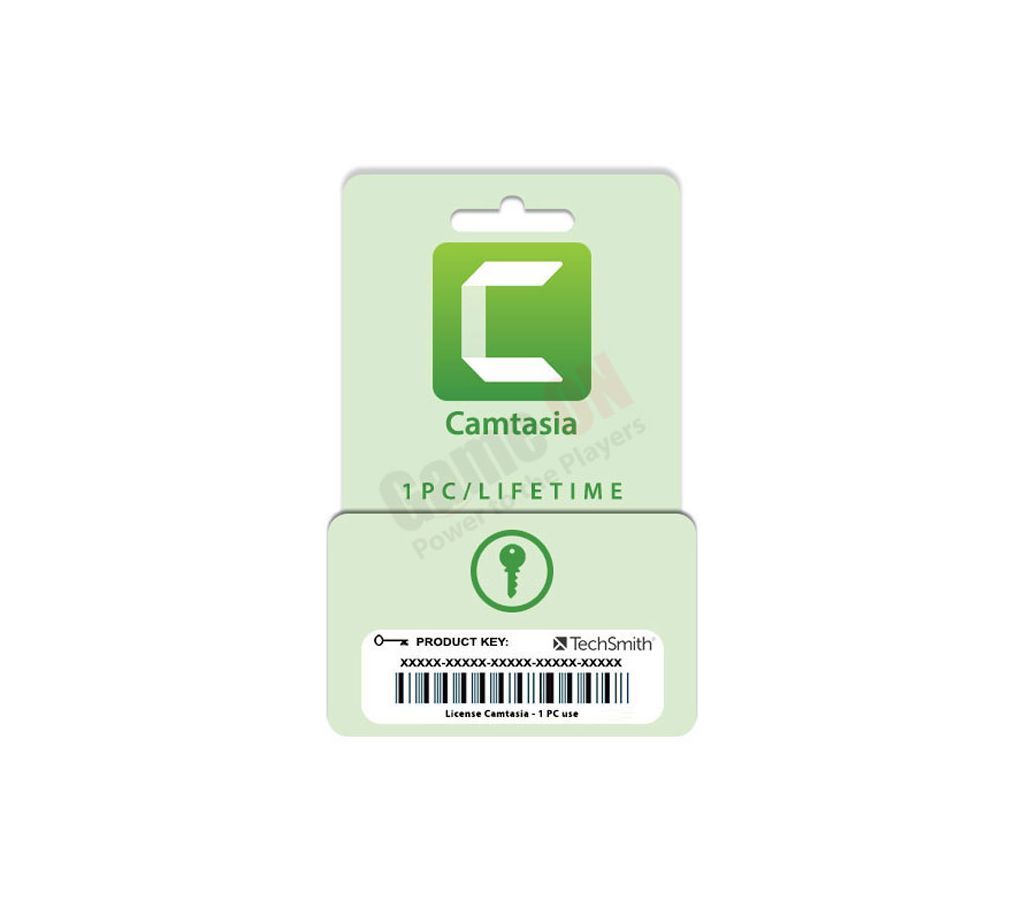TechSmith Camtasia 2019 (Genuine License) - 1PC/Lifetime License