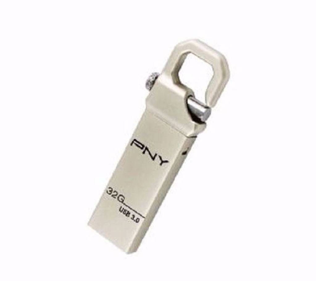 PNY Hook 32GB Pendrive - Full Metal