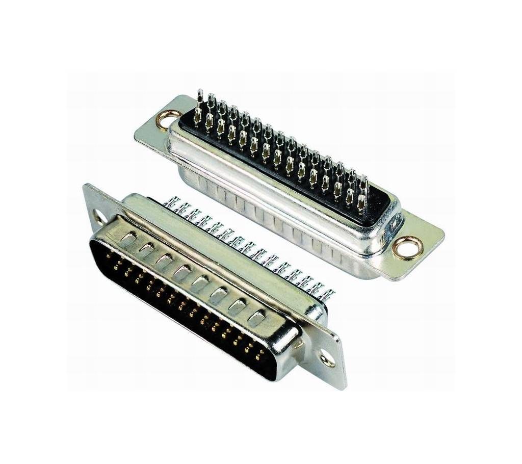 25 PIN D-SUB Connector Male Solder
