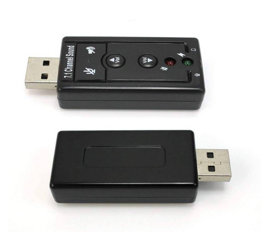 3D External USB Audio Sound Card