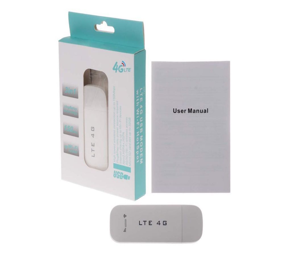 4G LTE USB Modem Network Adapter With WiFi Hotspot SIM Card 4G Wireless Router