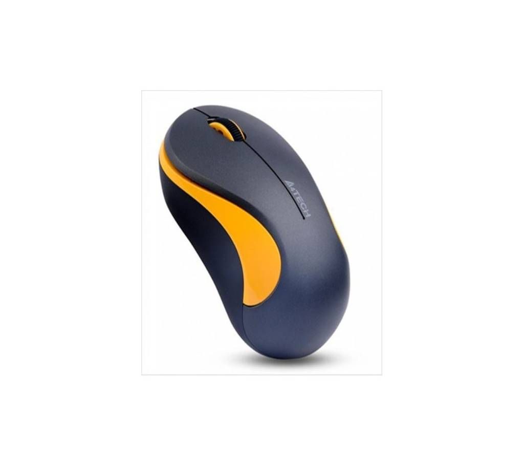 A4 Tech G3-270 Black-Orange wireless Mouse