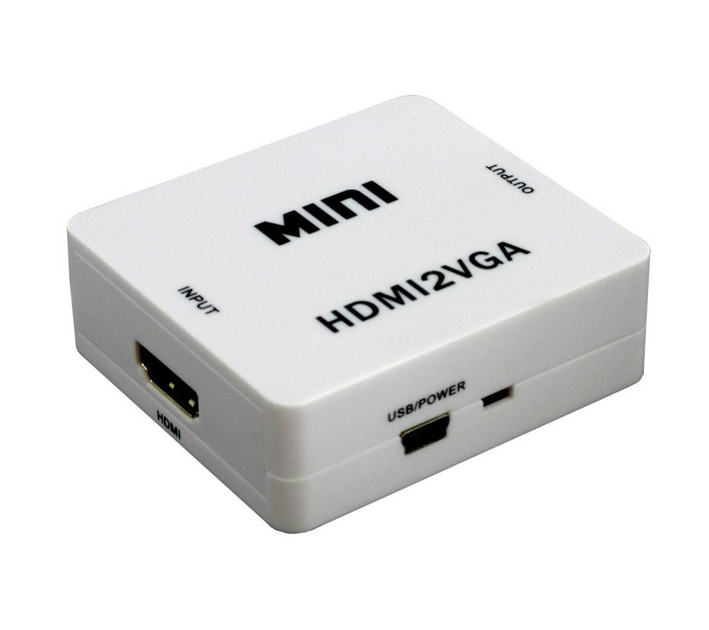 HDMI to VGA Converter With Audio Signal 
