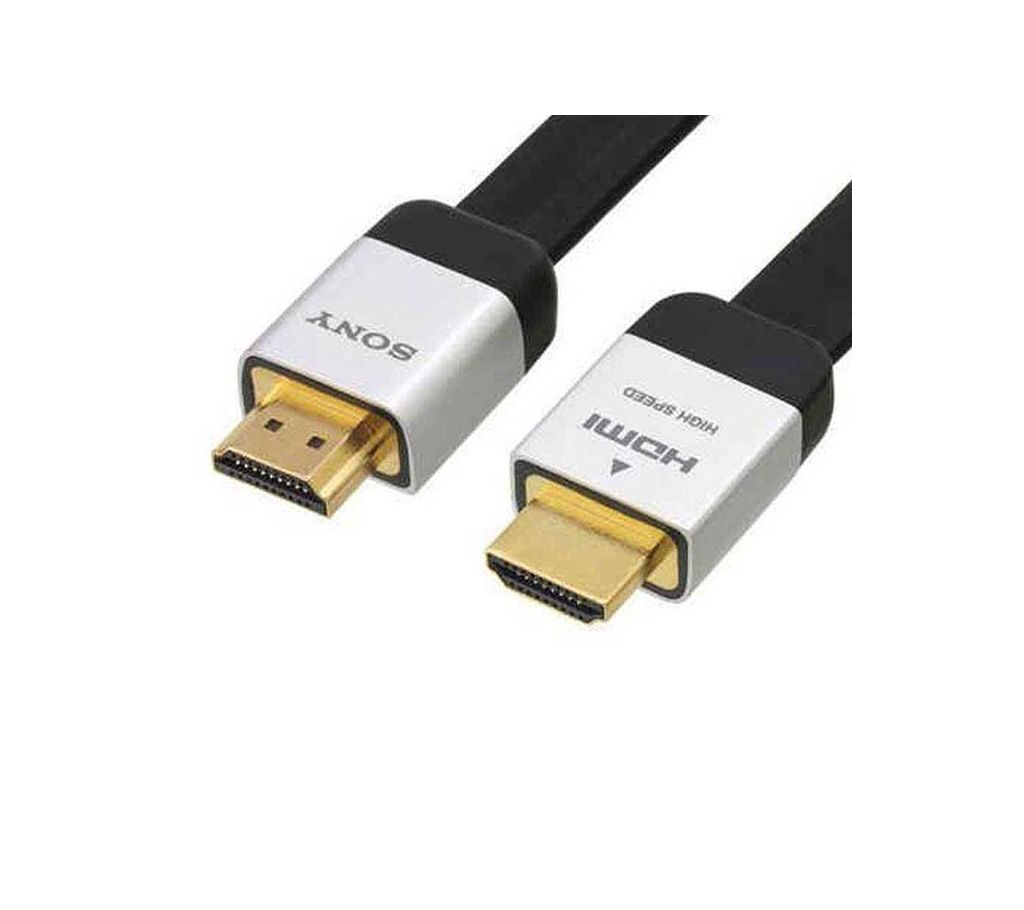 Gold Plated HDMI Cable - Black