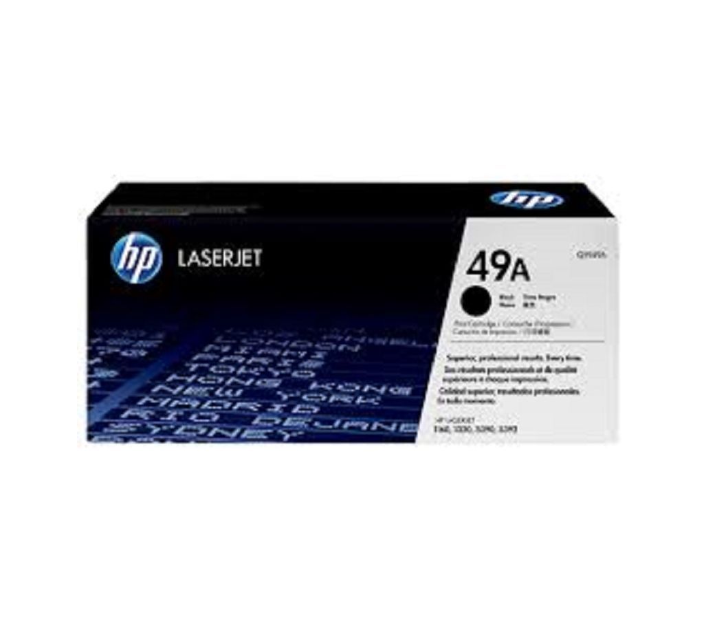 HP 49A Black LaserJet Toner Cartridge