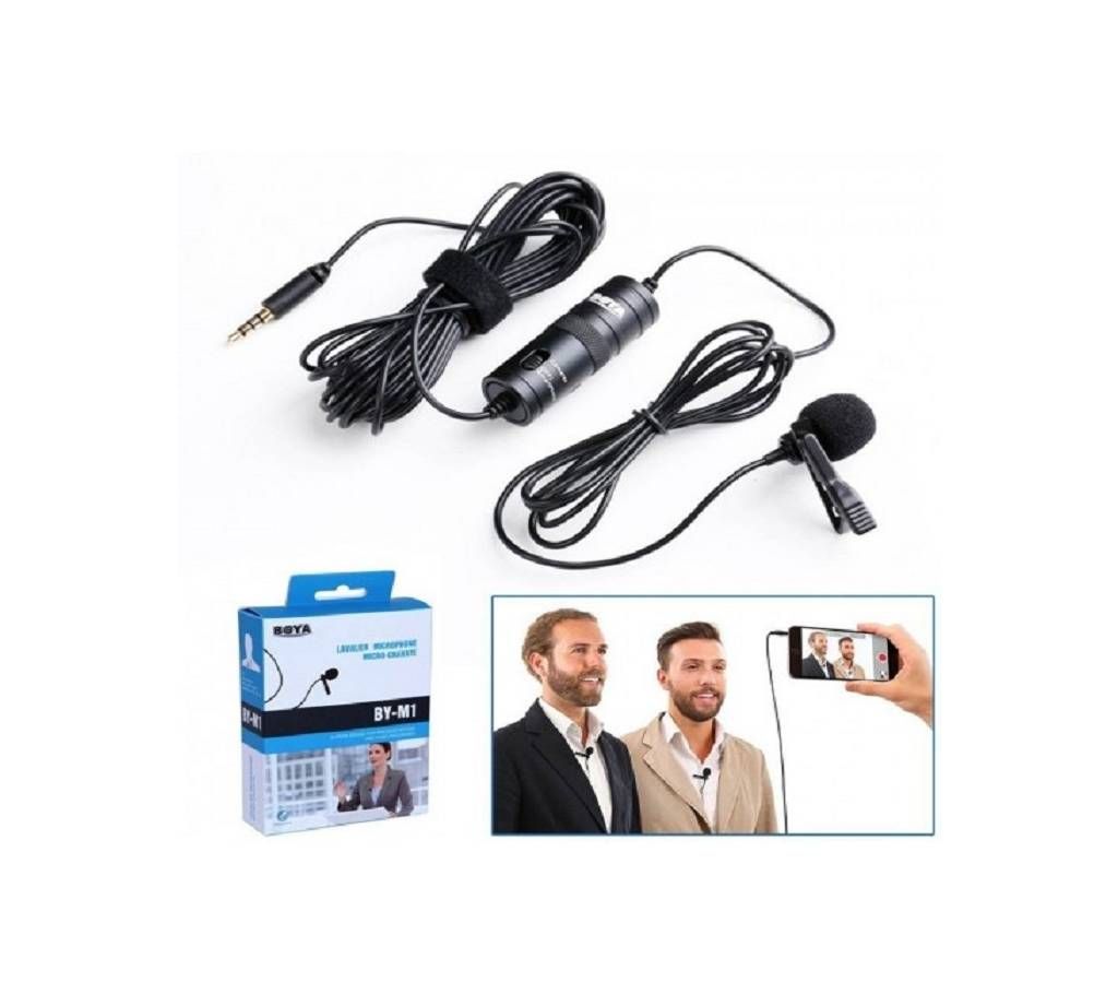 BOYA BY-M1 Microphone For PC DSLR And Smartphone- Original