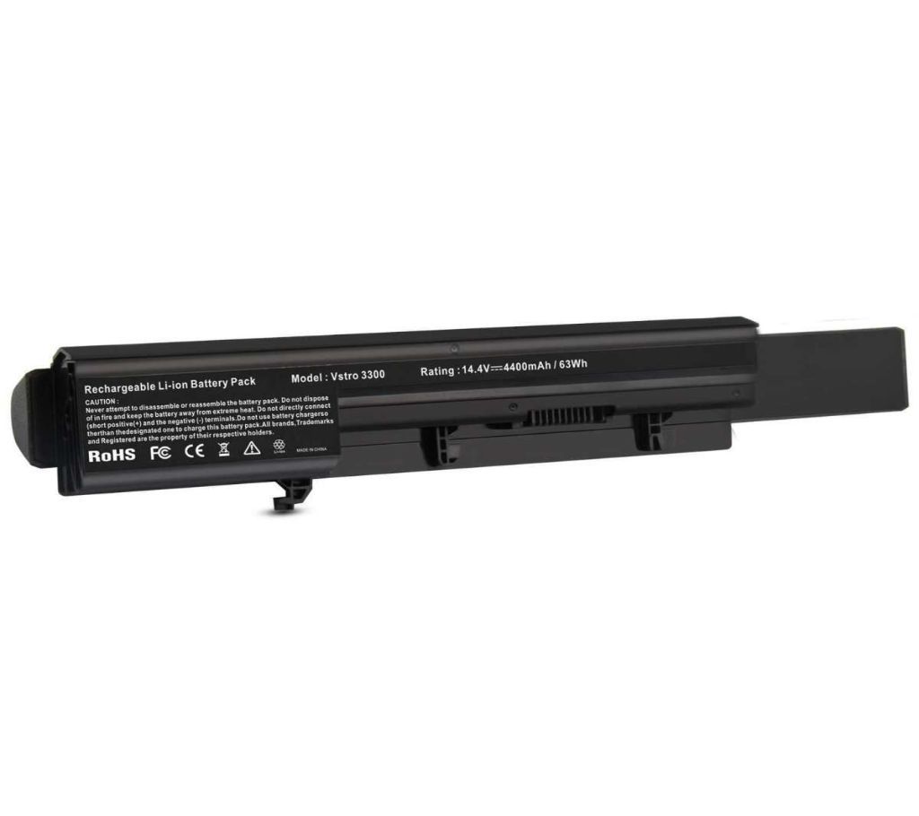 Dell Laptop Battery for Dell Vostro 3300, Vostro 3350 v3300 7W5X09C 312-1007 7W5X0 50TKN NF52T 0XXDG0 451-11354 451-11544-Black