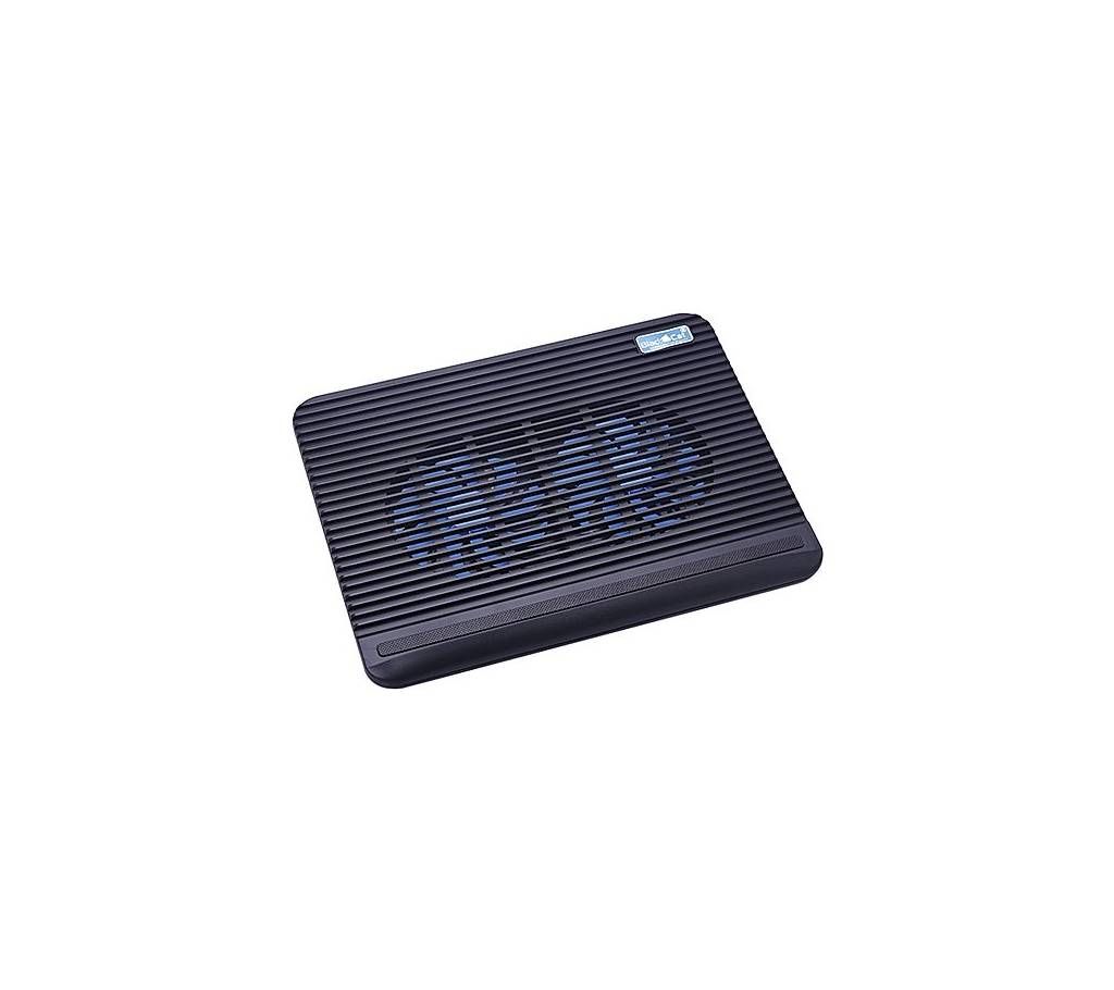 Black Cat Notebook Cooling Pad - Black