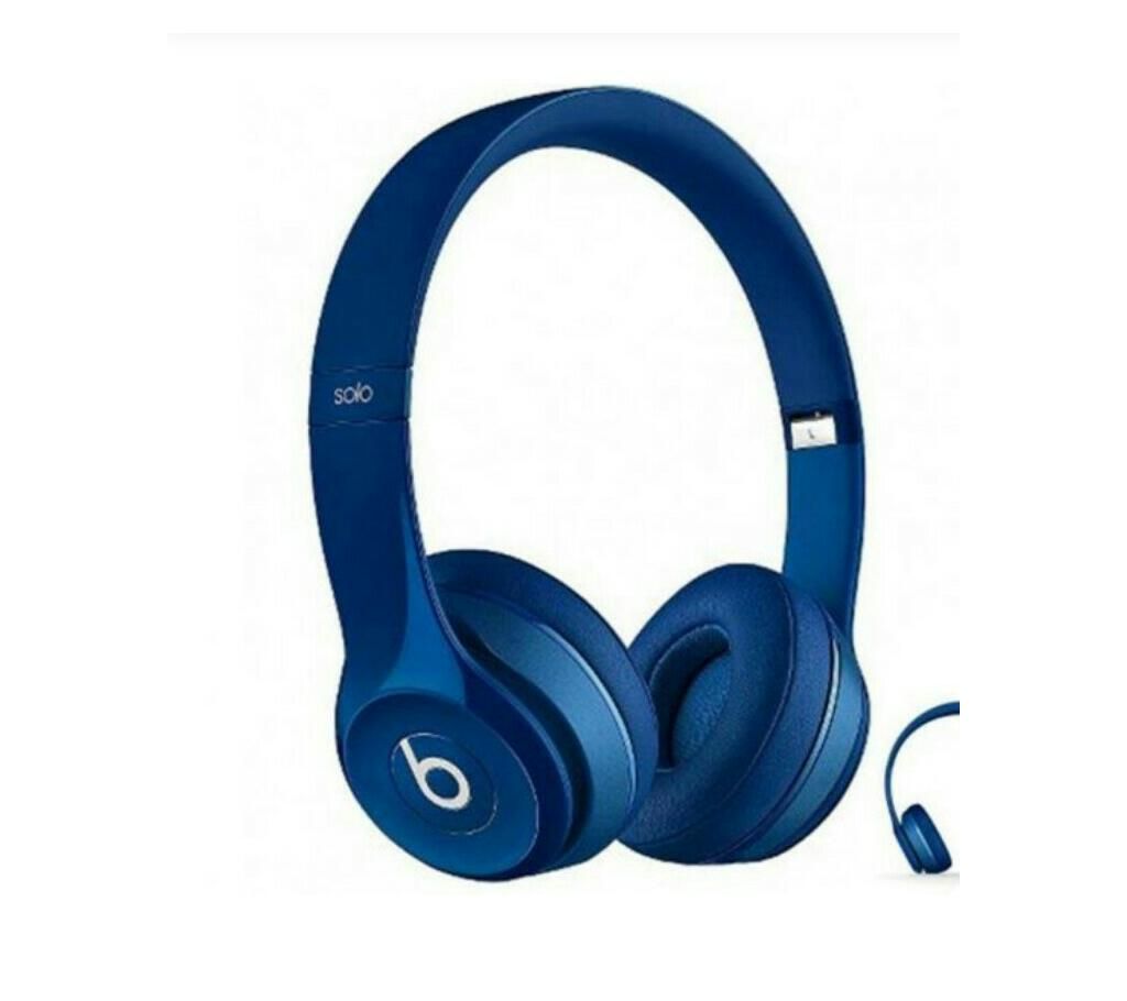 Beats Solo 2 Wired Headphone (Copy) Blue