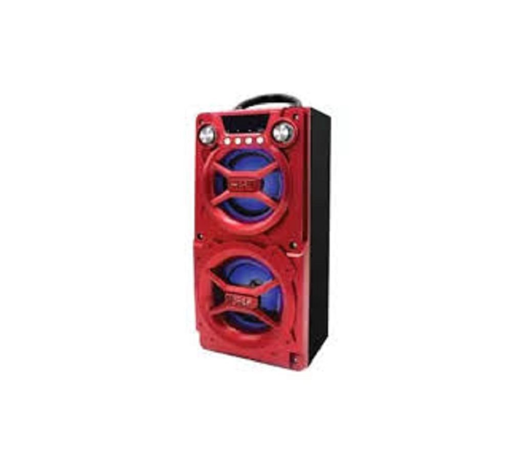 MS-147BT Portable Outdoor Bluetooth Wireless Super Bass Speaker - Red