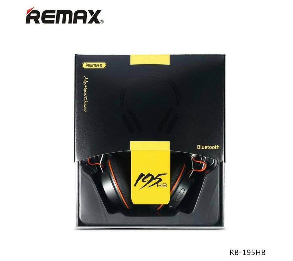 REMAX RB 195HB BLUETOOTH HEADPHONE WITH MICROPHONE 