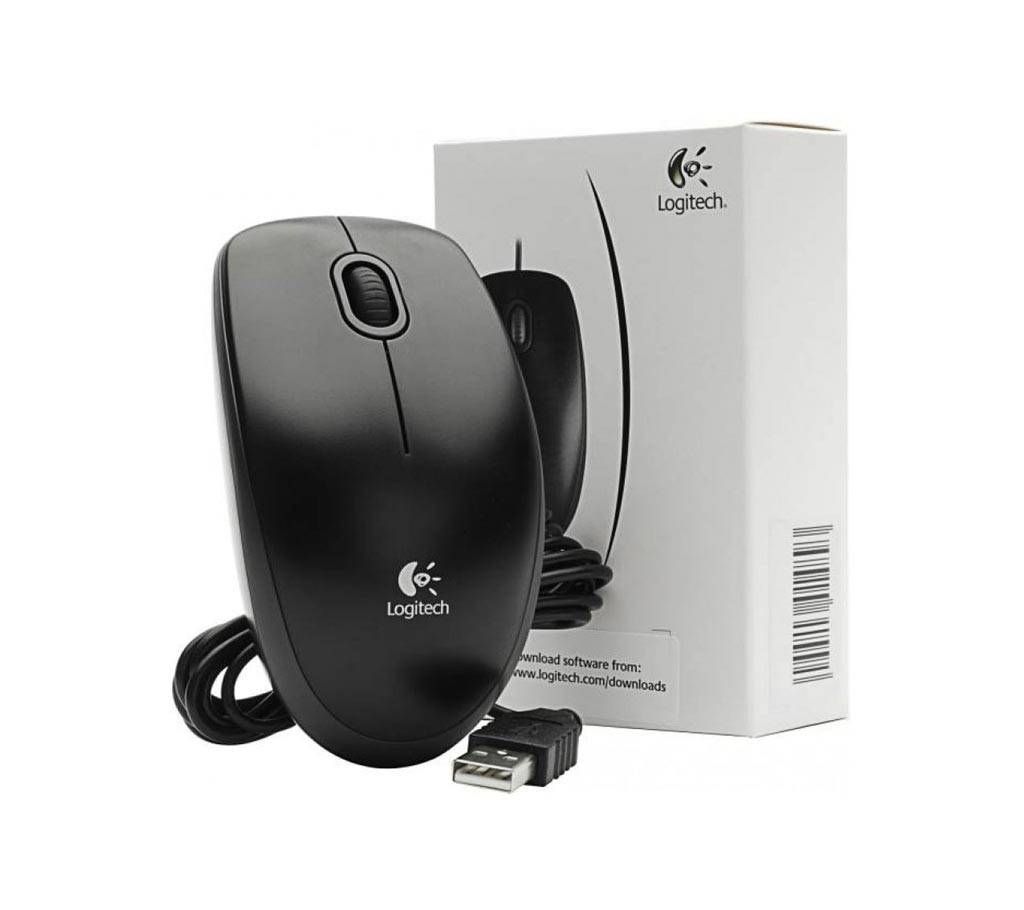 Logitech B100 USB Mouse 