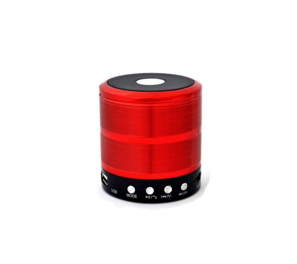 WS-88X Mini Speaker Metal- Red