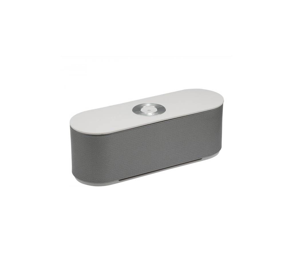 Mini Portable Bluetooth Soundbox Speaker S207 with Hifi Stereo - Silver