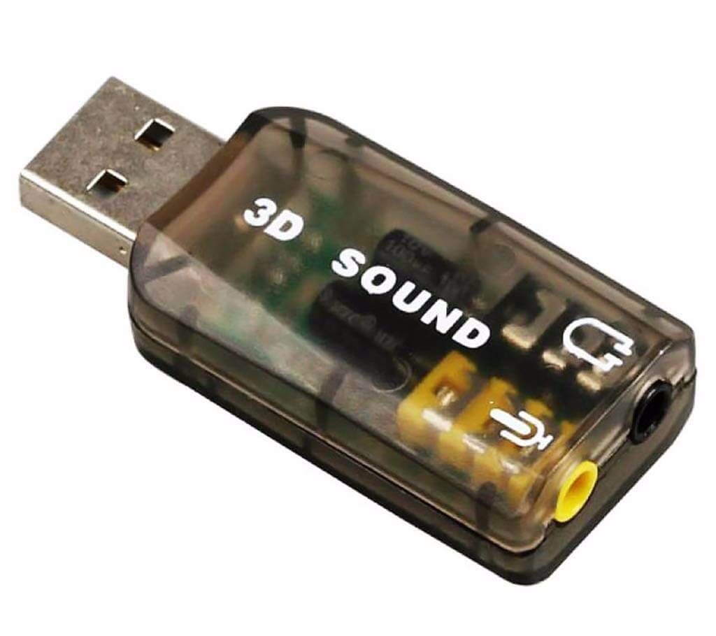 USB 3D Sound Card