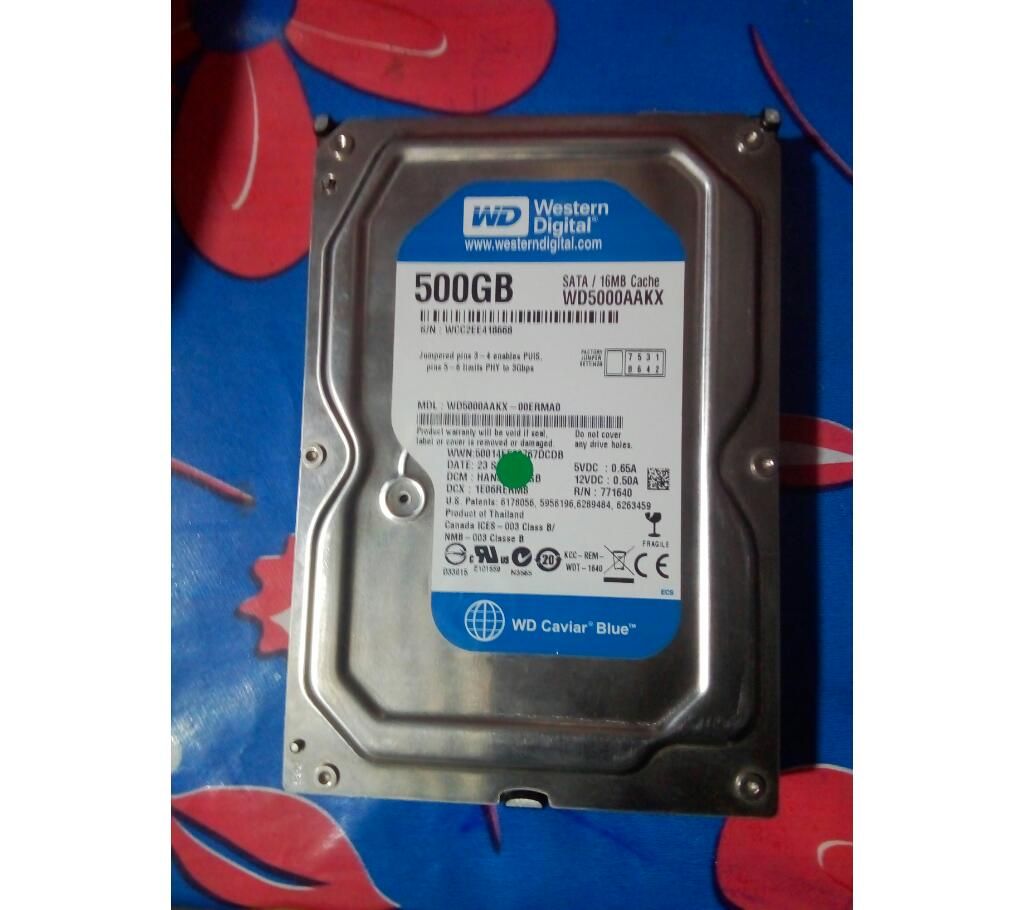 WD Hardisk 500 Gb