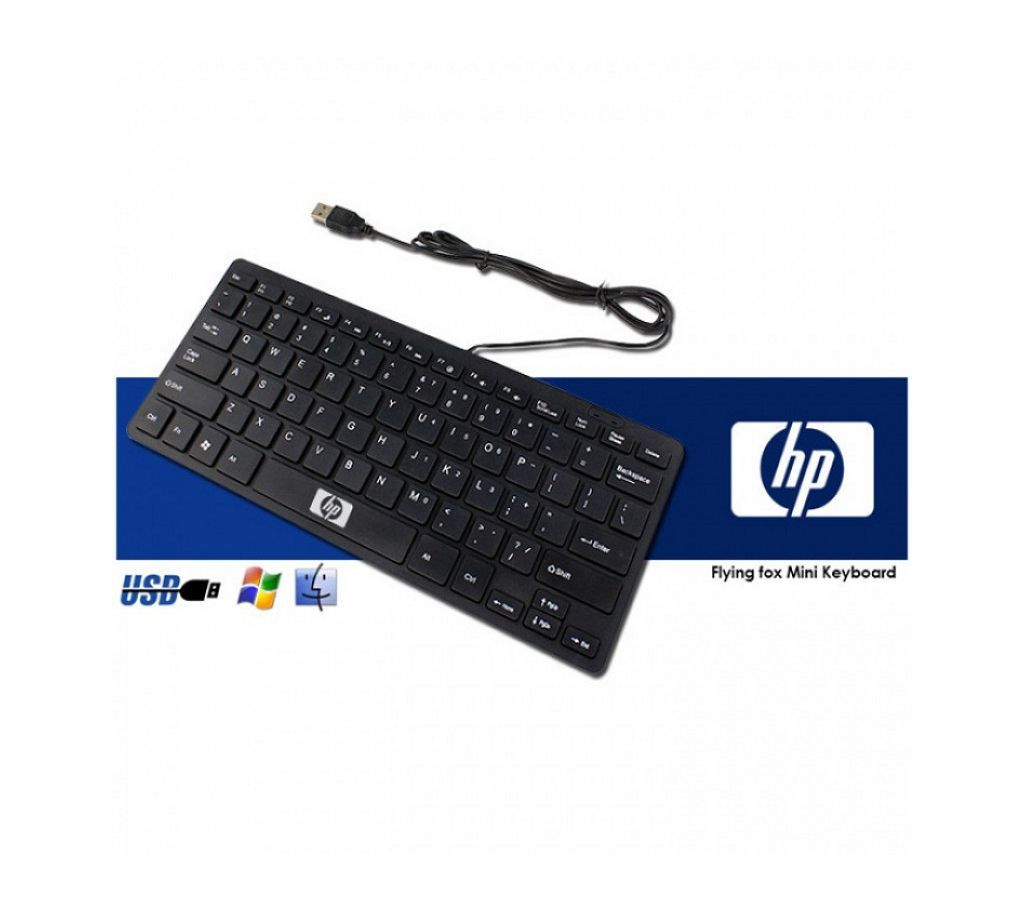 01HP-726 Comfortable Mini Keyboard - Black 011