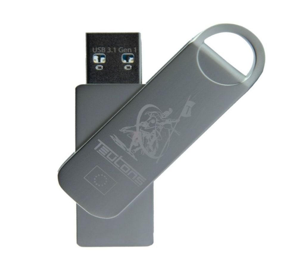 TEUTONS METALLIC KNIGHT - 16GB FLASH DRIVE - 001 - BCL