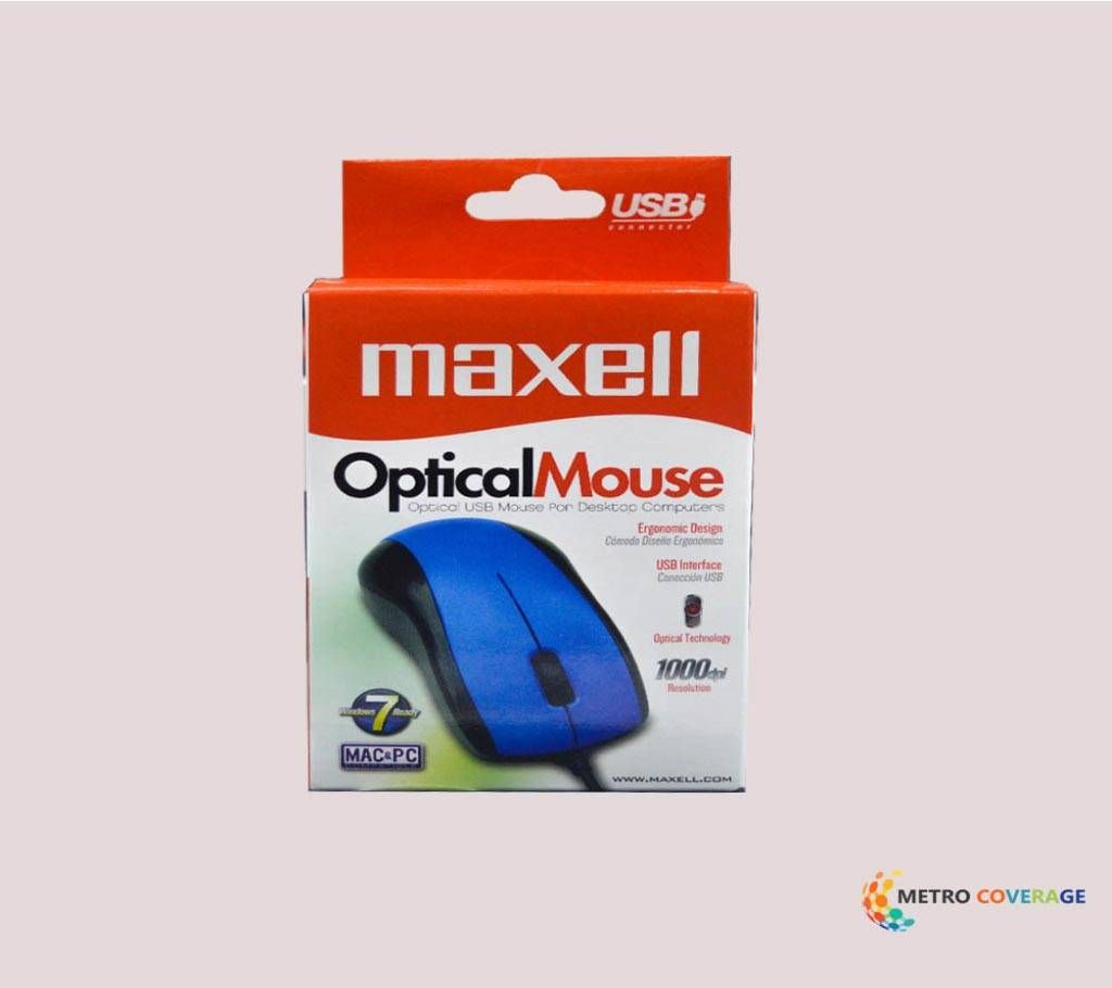 MAXELL MOWR-101 Blue Optical Mouse