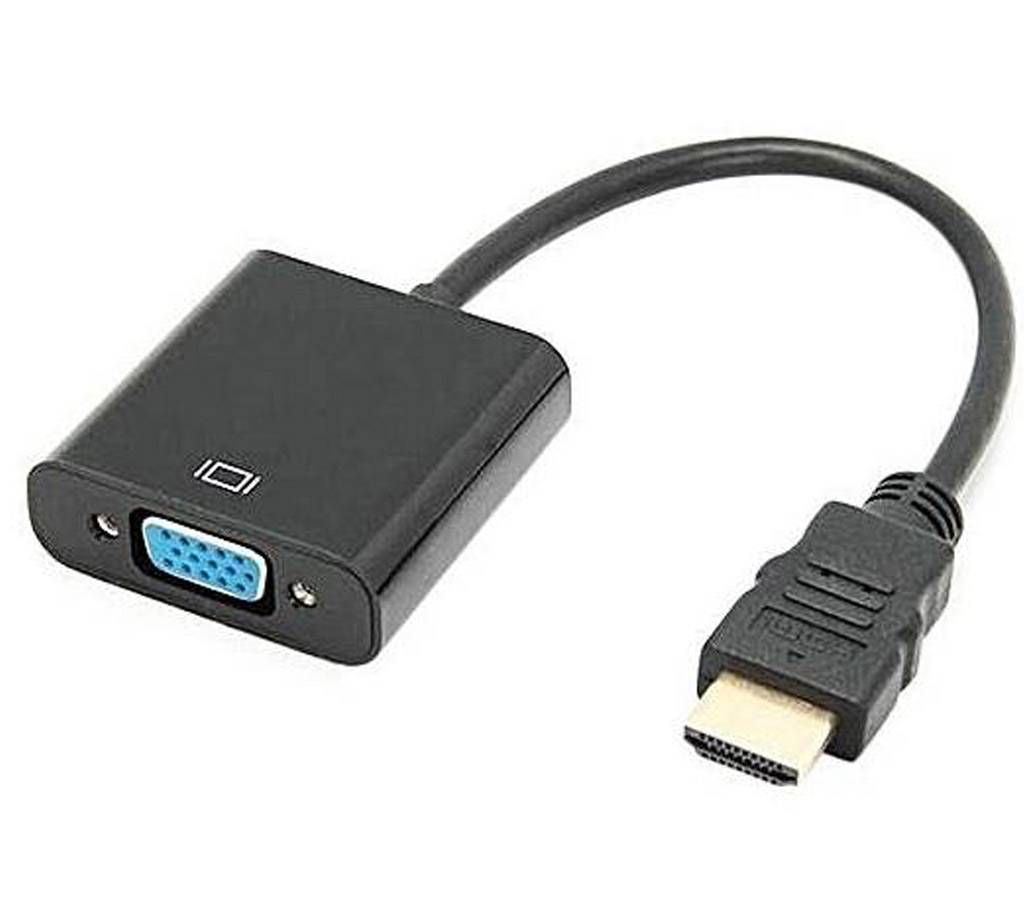 HDMI To VGA Converter - Black