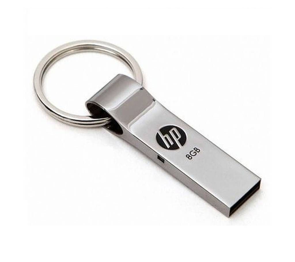 HP USB 3.0 Metal Key Ring Pendrive- 8GB