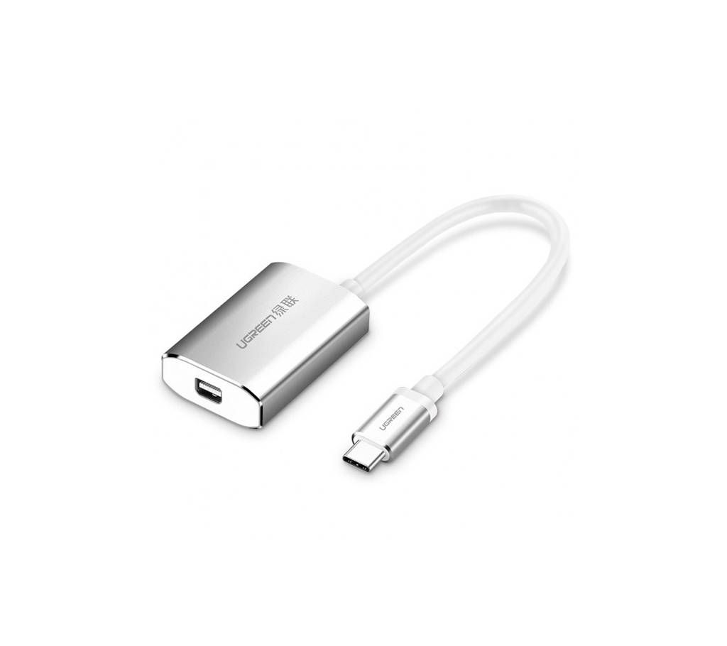 USB Type C to Mini DP Converter  Silver
