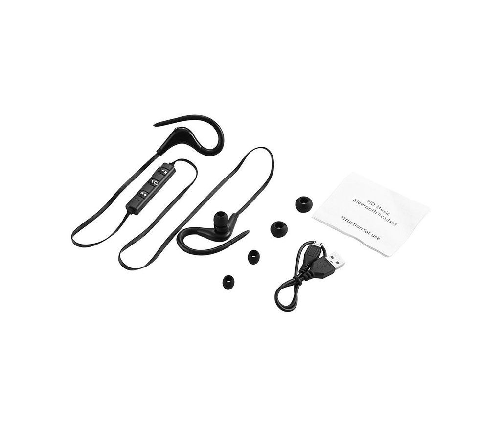 Universal Bluetooth Wireless Headset Stereo Headphone Earphones Sport