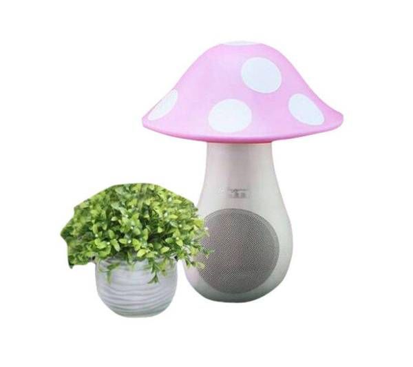 USB Mashroom LED Light Cam Speaker