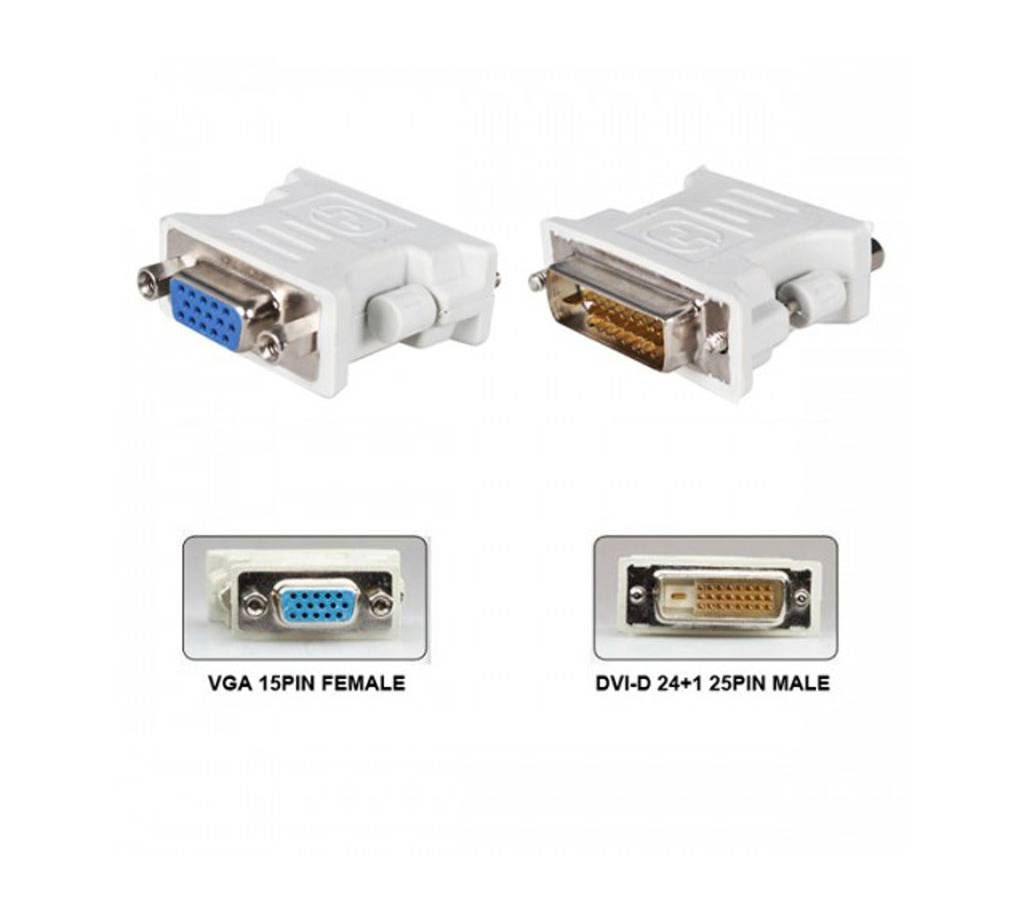 VGA to DVI-D Port Converter