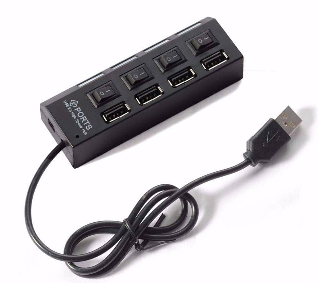 Canton 4 Port usp 2.o hub with induvidual power switches