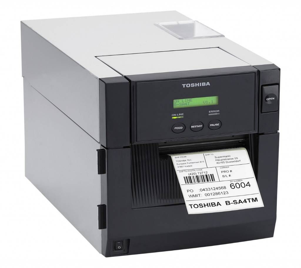 TOSHIBA Barcode Printer Machine