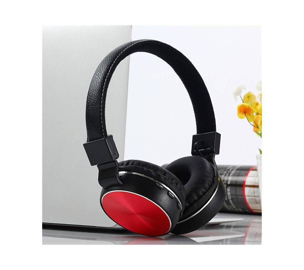 Wireless bluetooth headphones KD25 - Black & Red