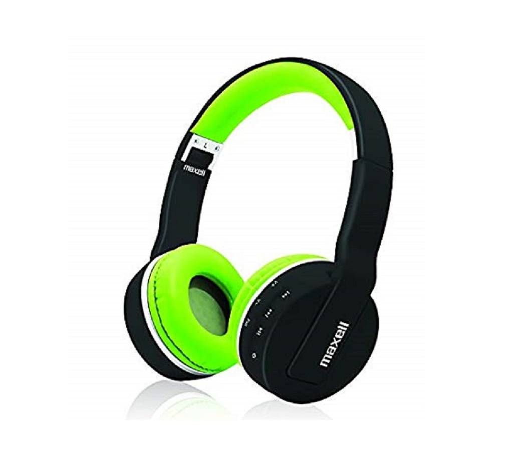 MAXELL MXH-BT800 Bluetooth Headphone (Black & Green)