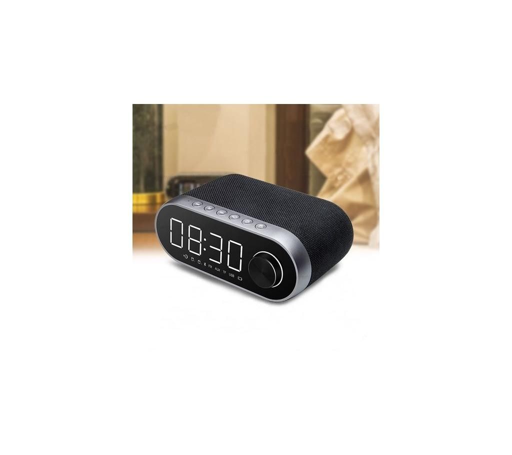 Remax RB-M26 Clock Speaker With Alarm-Black