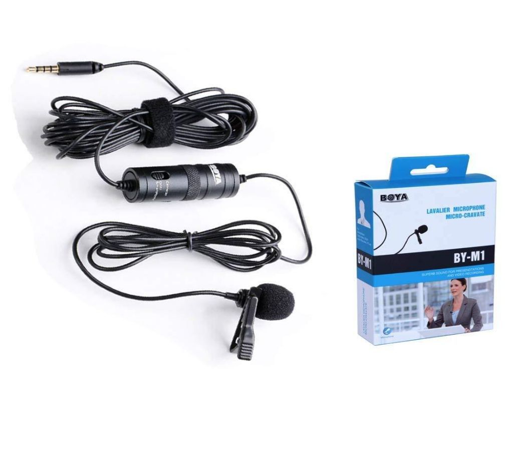 BOYA BY-M1 3.5 mm mini Recording clip Microphone