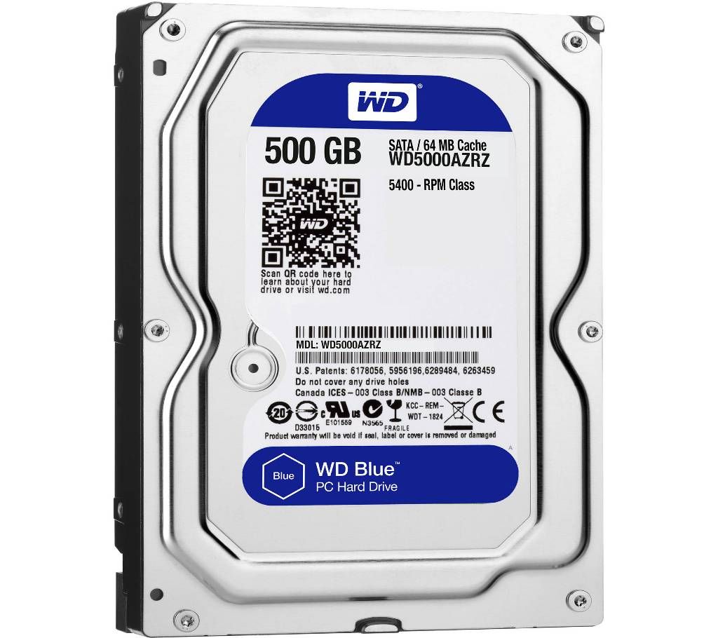 Western Digital Desktop Hard Disk Drive - 500GB 