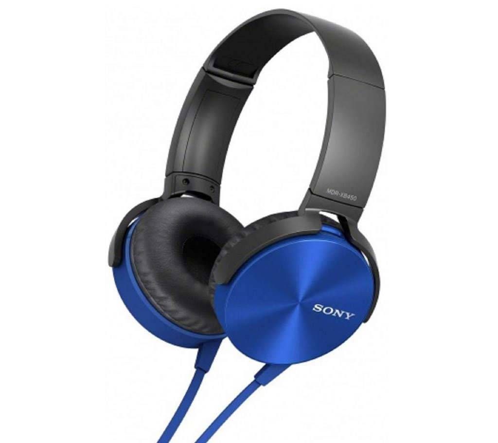 Sony Extra Bass MDR-XB450AP On Ear Headphone Copy