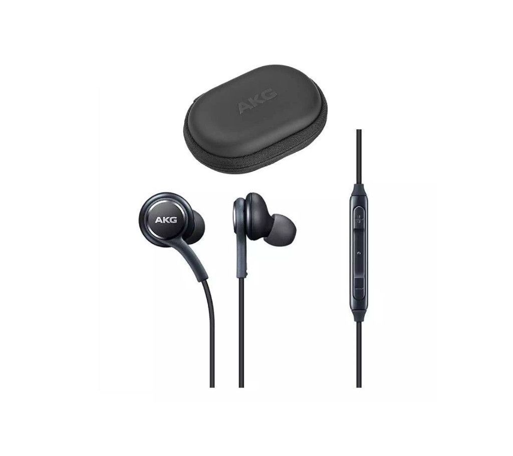 AKG EO-IG955 Earphone Headset with Pouch  Black - HBD