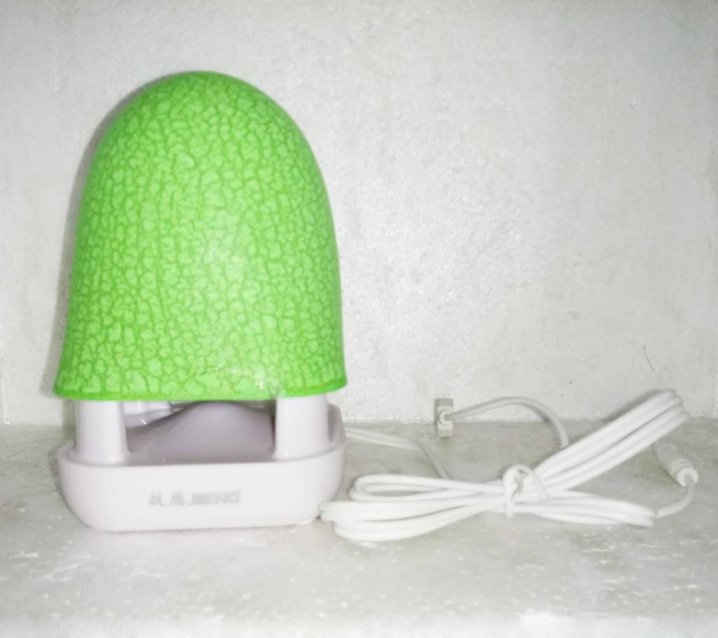 USB small speaker computer to box small stereo colorful mini speaker breathing light effect- Green