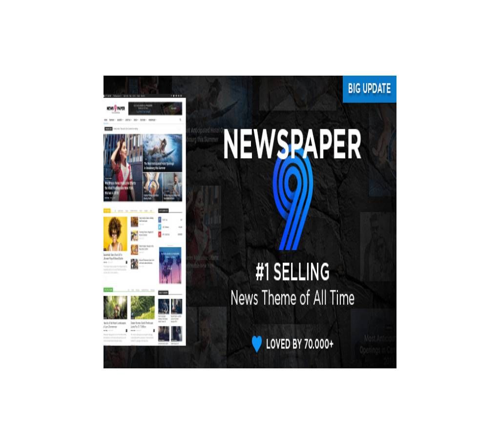 Newspaper  WordPress theme Version-9.5